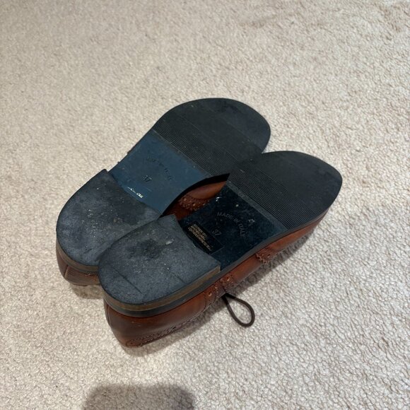 Vintage Barney's New York brown leather brogues/oxfords - Picture 2 of 8